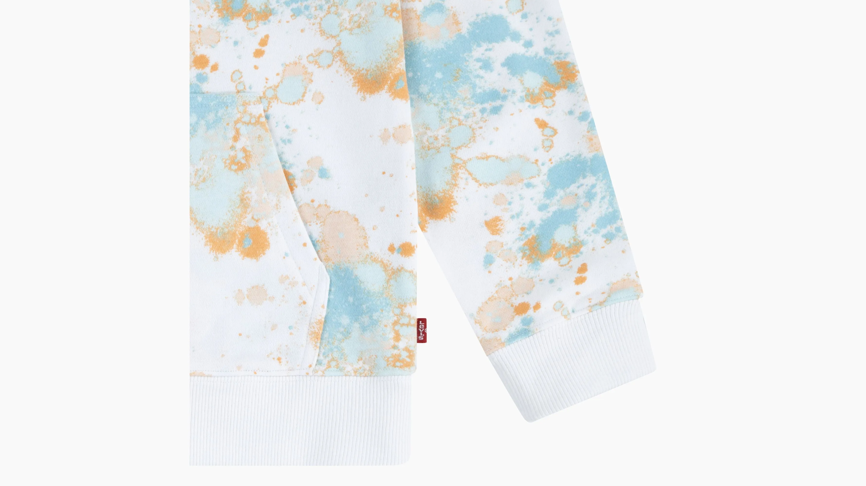 Sudadera Infantil Con Capucha Splatter Print Pullover