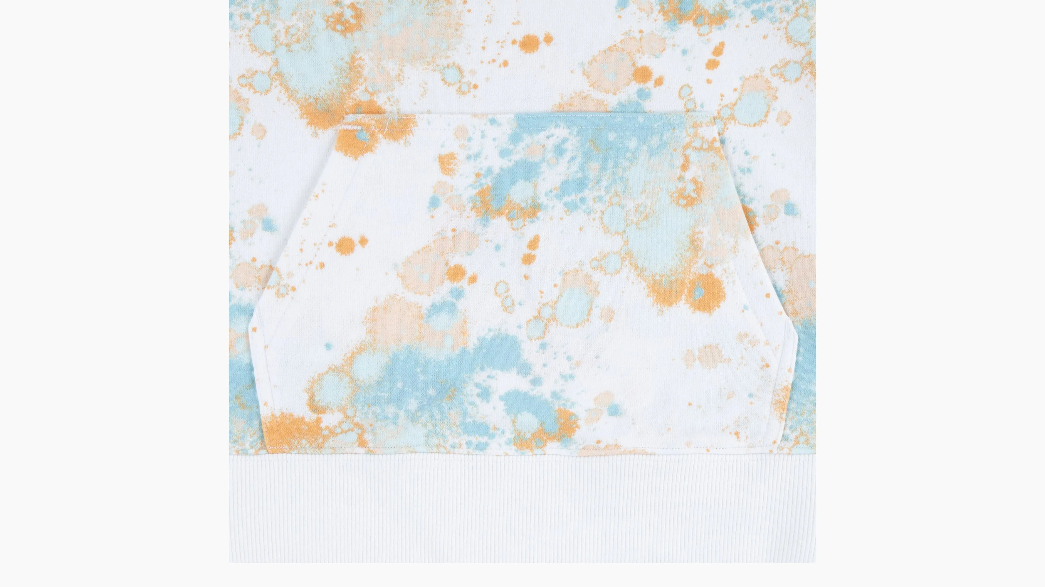 Sudadera Infantil Con Capucha Splatter Print Pullover