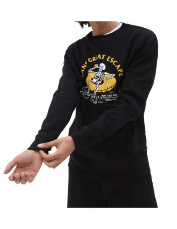 Sudadera Vans Permanent Vacation Negra para Hombre