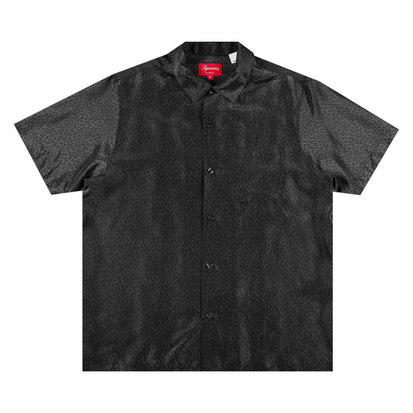 Supreme Leopard Silk Shirt