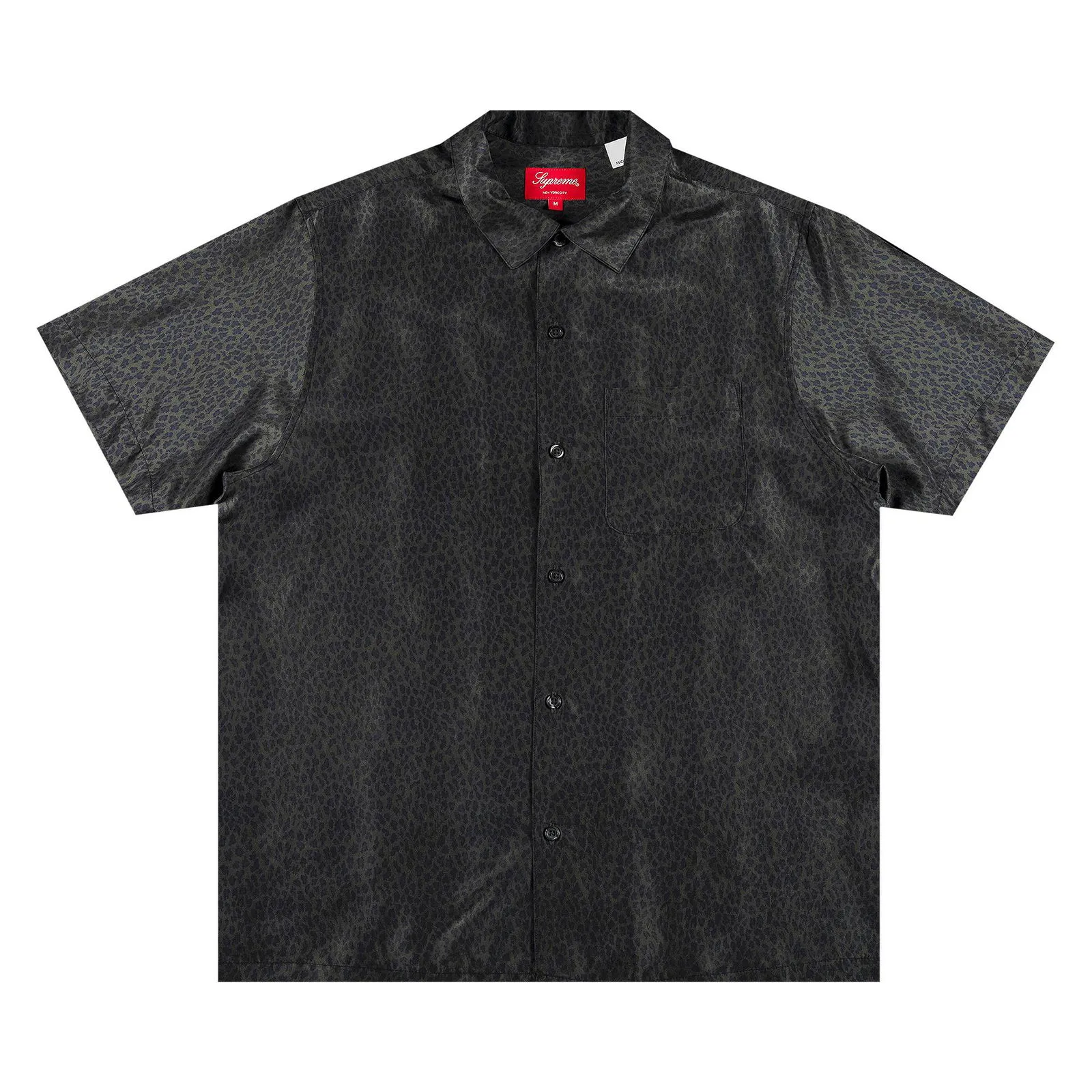 Supreme Leopard Silk Shirt
