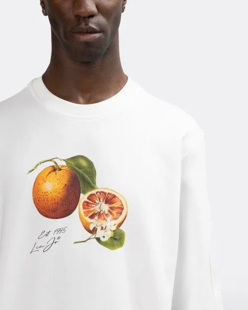 Sweatshirt Liu Jo P203ORANGESWEAT Blanco