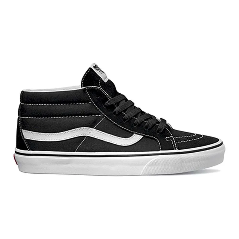 TENIS CLáSICOS NEGROS SK8MID REISSUE VANS