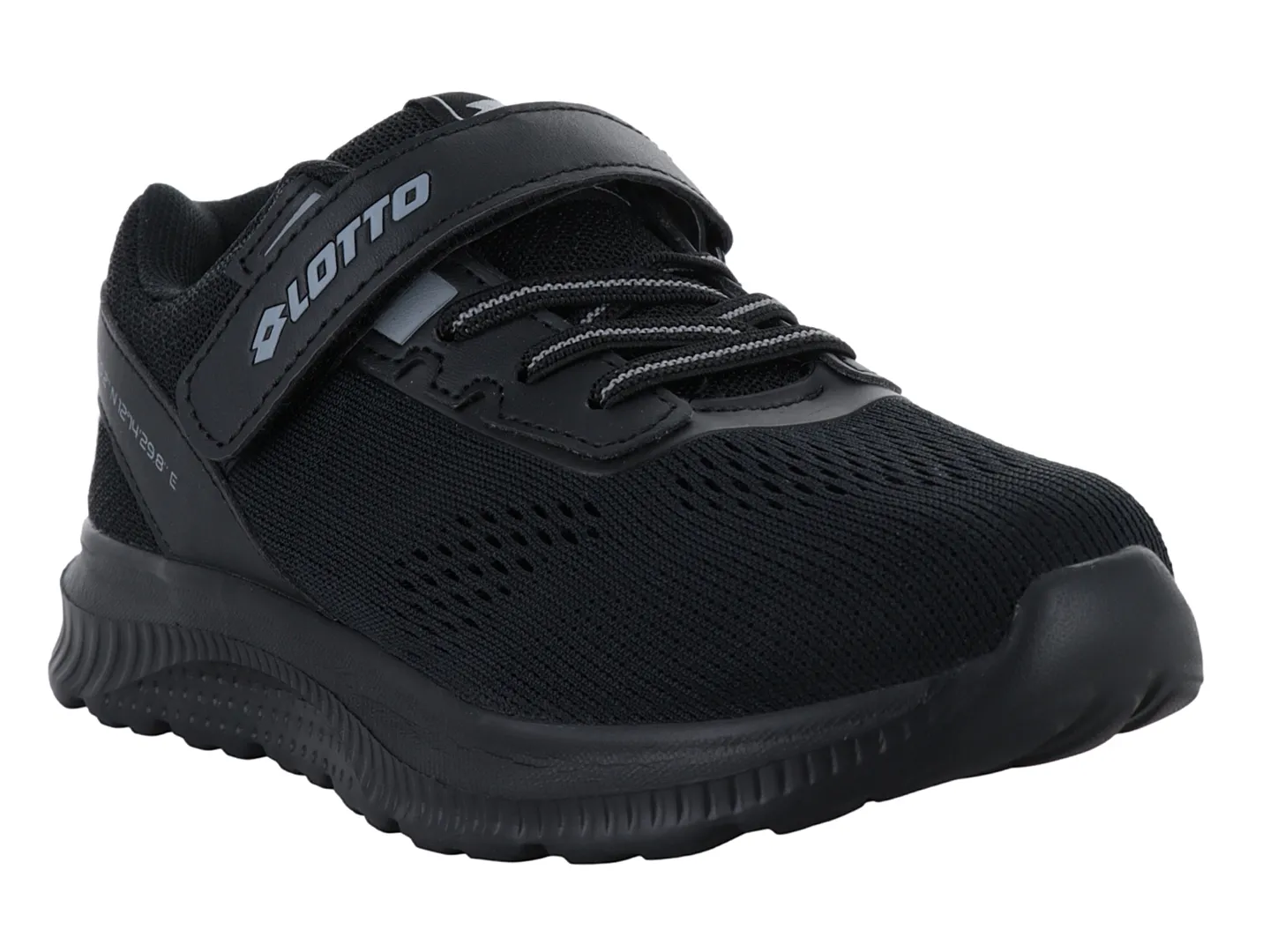 Tenis Lotto Buttler Negro Para Niño