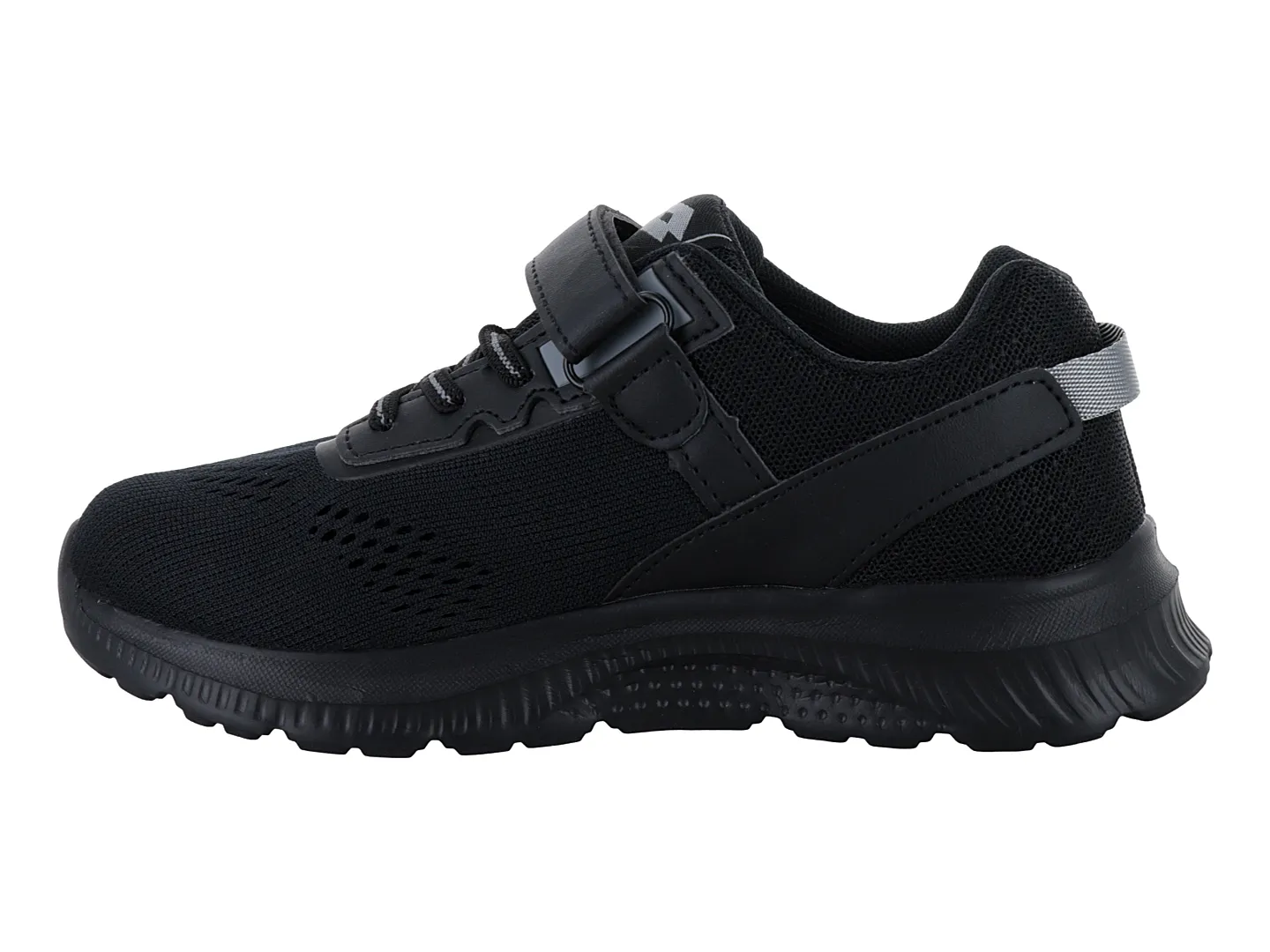 Tenis Lotto Buttler Negro Para Niño