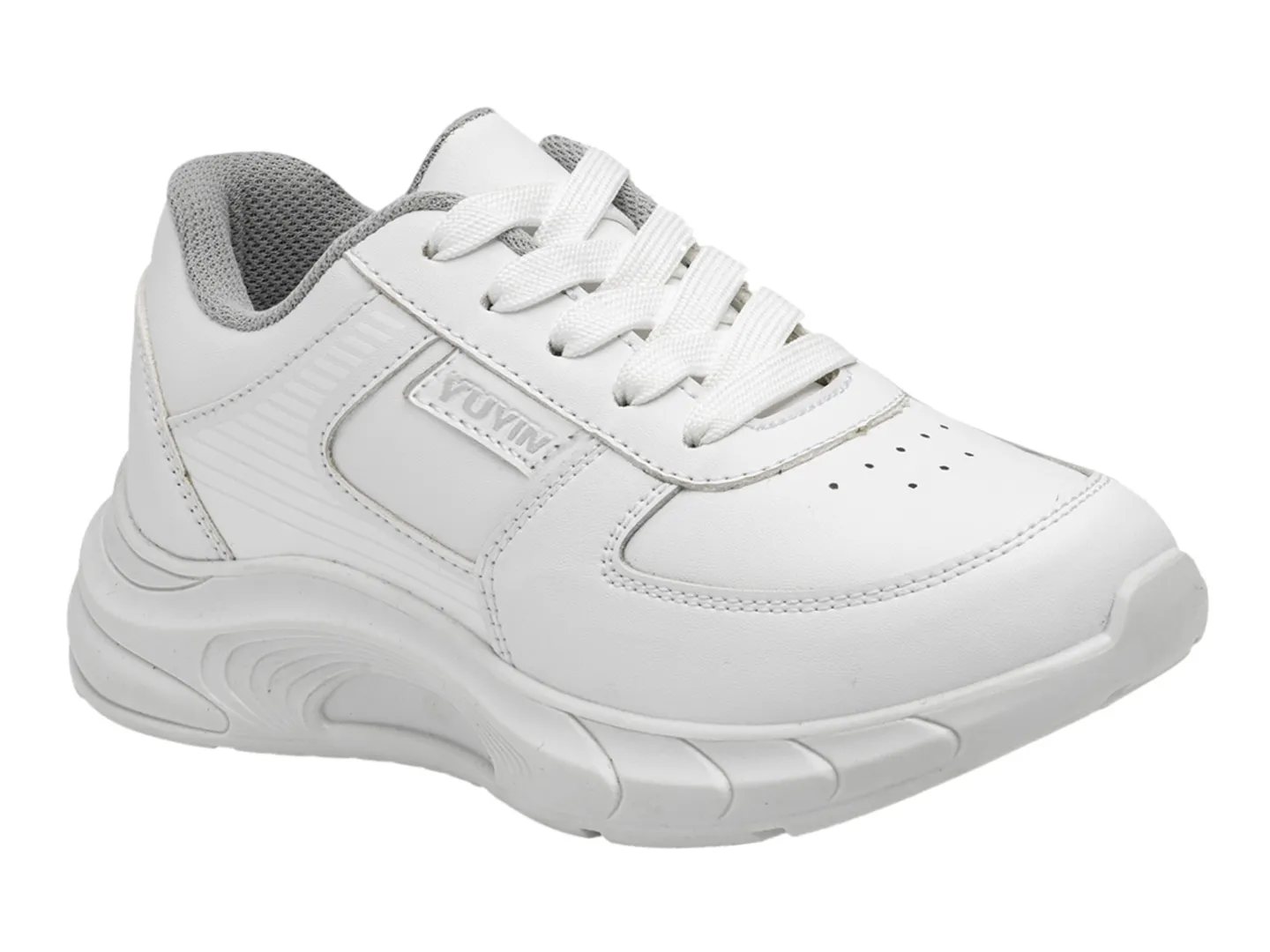 Tenis Yuyin 23210 Blanco Para Niño