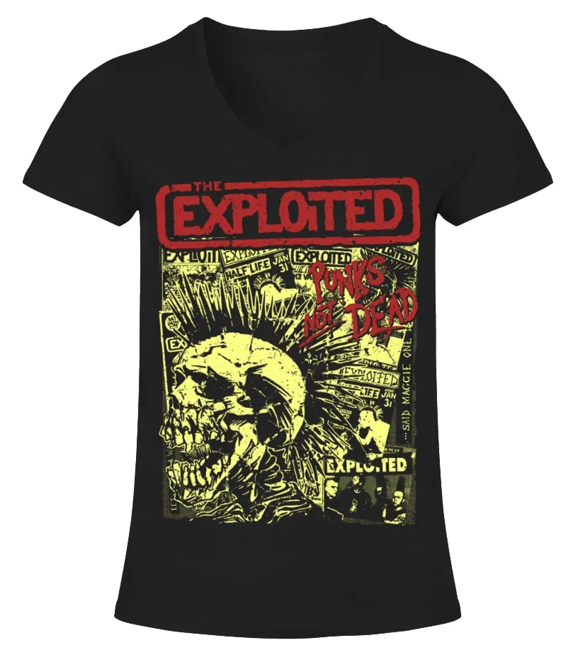 The Exploited BK 004 Camiseta cuello pico Mujer