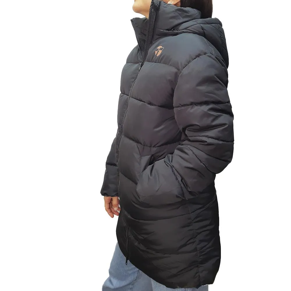 TOPPER CAMPERA MUJER  PUFFER LONG II BLCK