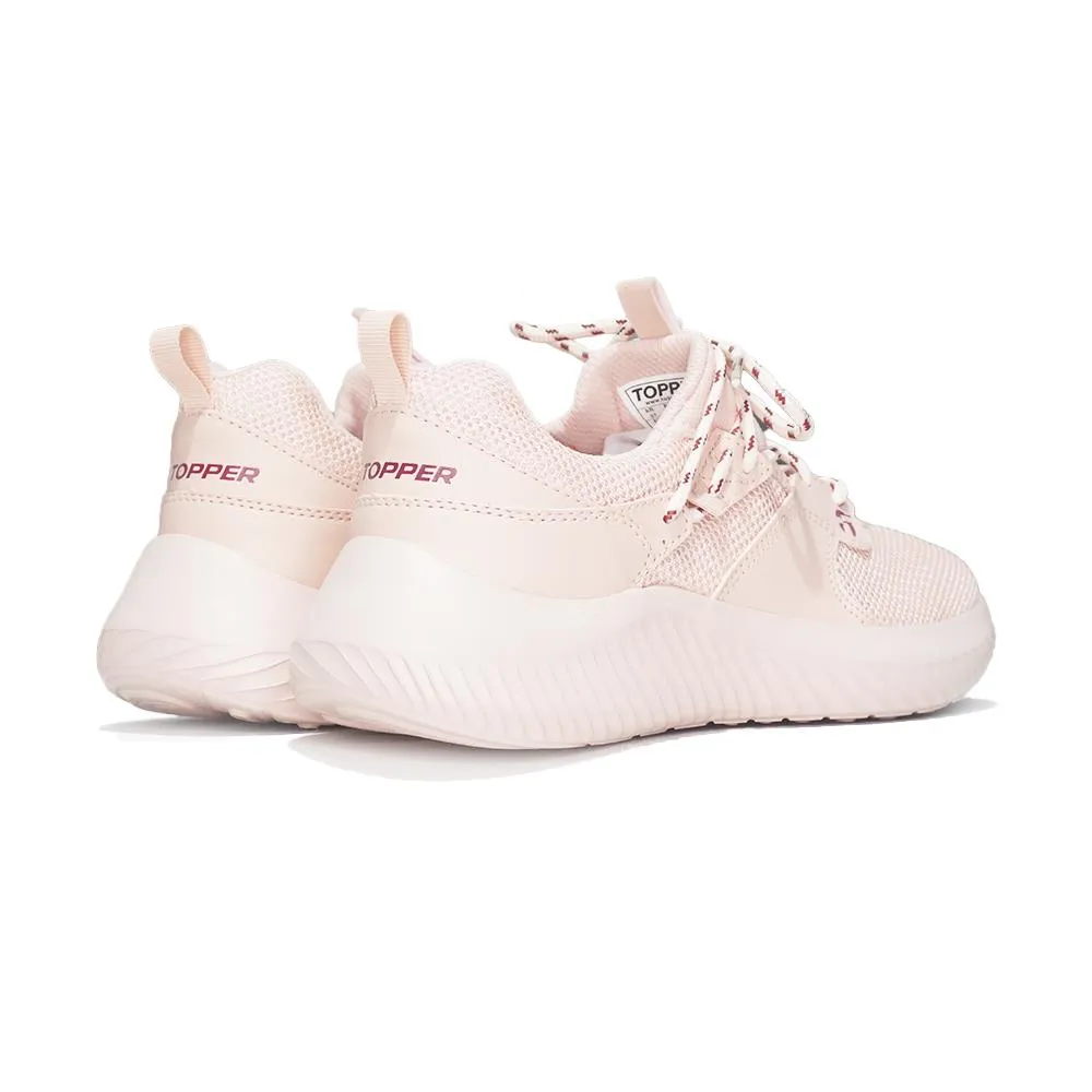 TOPPER ZAPATILLAS MUJER  CIRSE ROSA BLUSH BORDO TIBET
