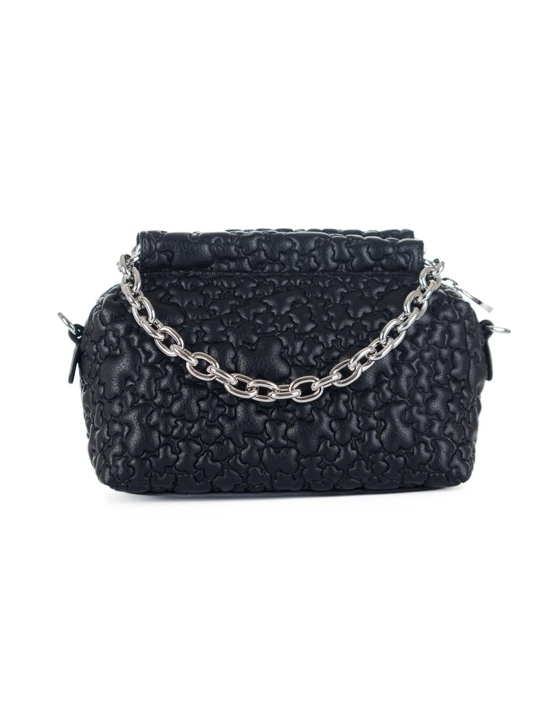TOUS  BOLSO NEGRO JANE PUFFY BEAR 2002132251