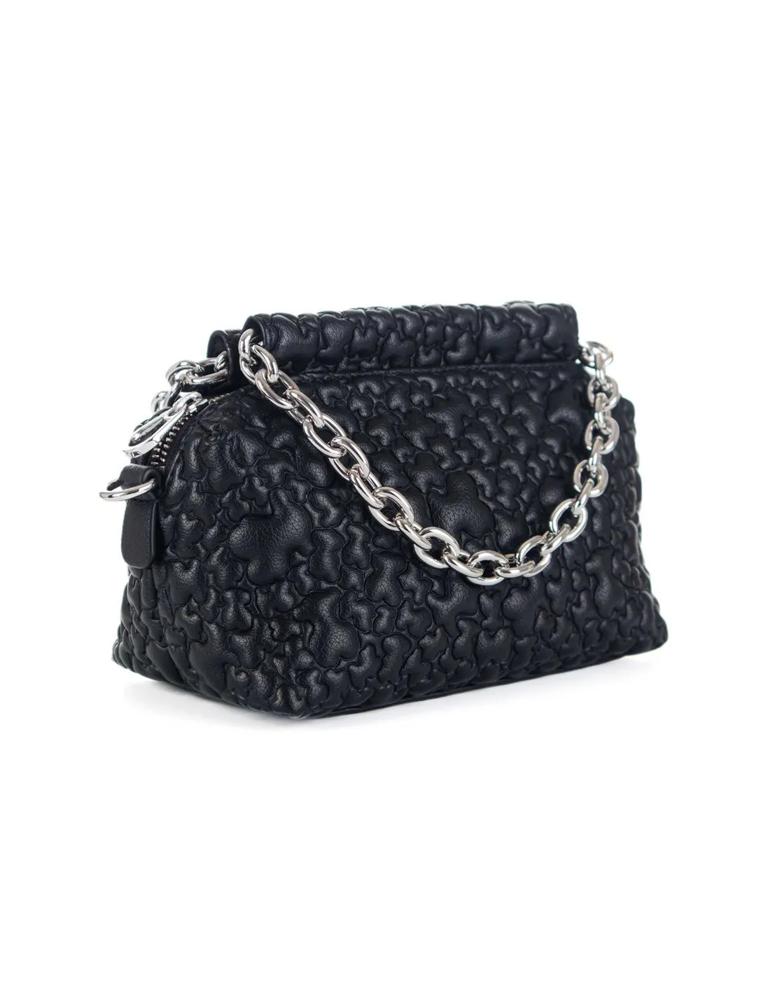 TOUS  BOLSO NEGRO JANE PUFFY BEAR 2002132251