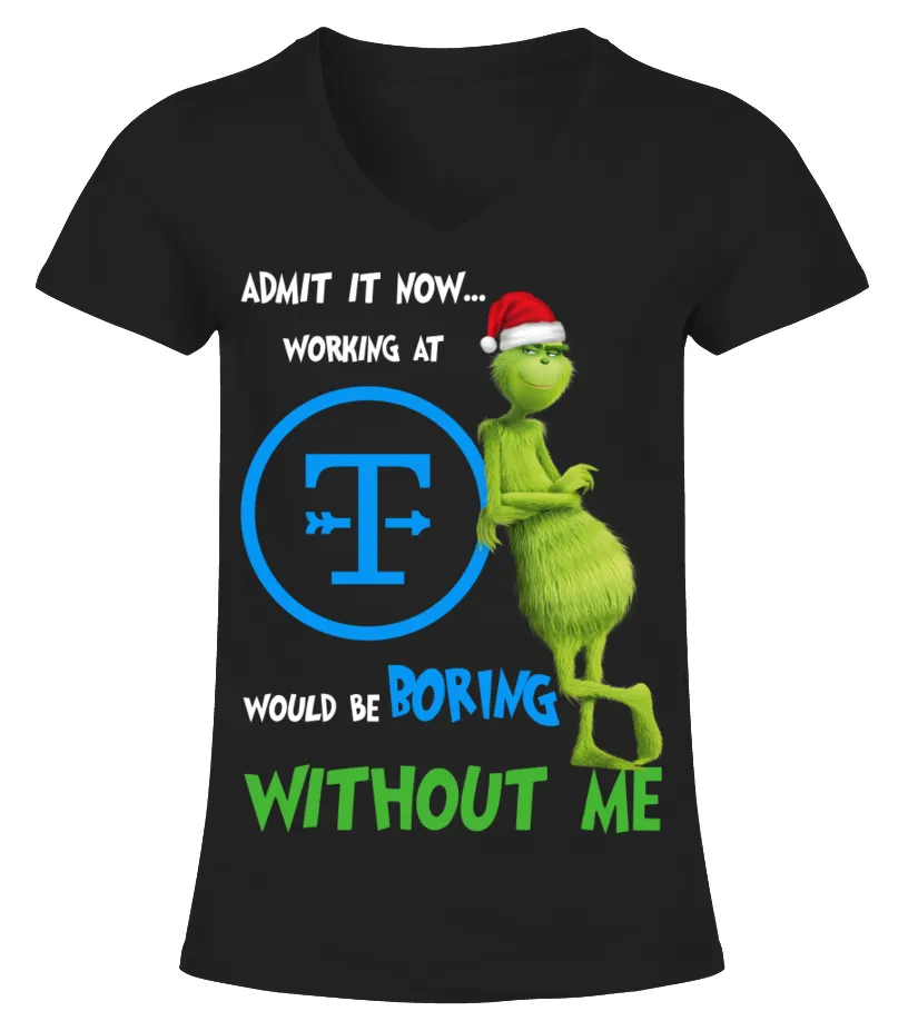 Tyson admit it now Camiseta cuello pico Mujer