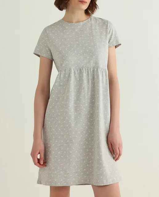 Unit Camisón mujer punto manga corta