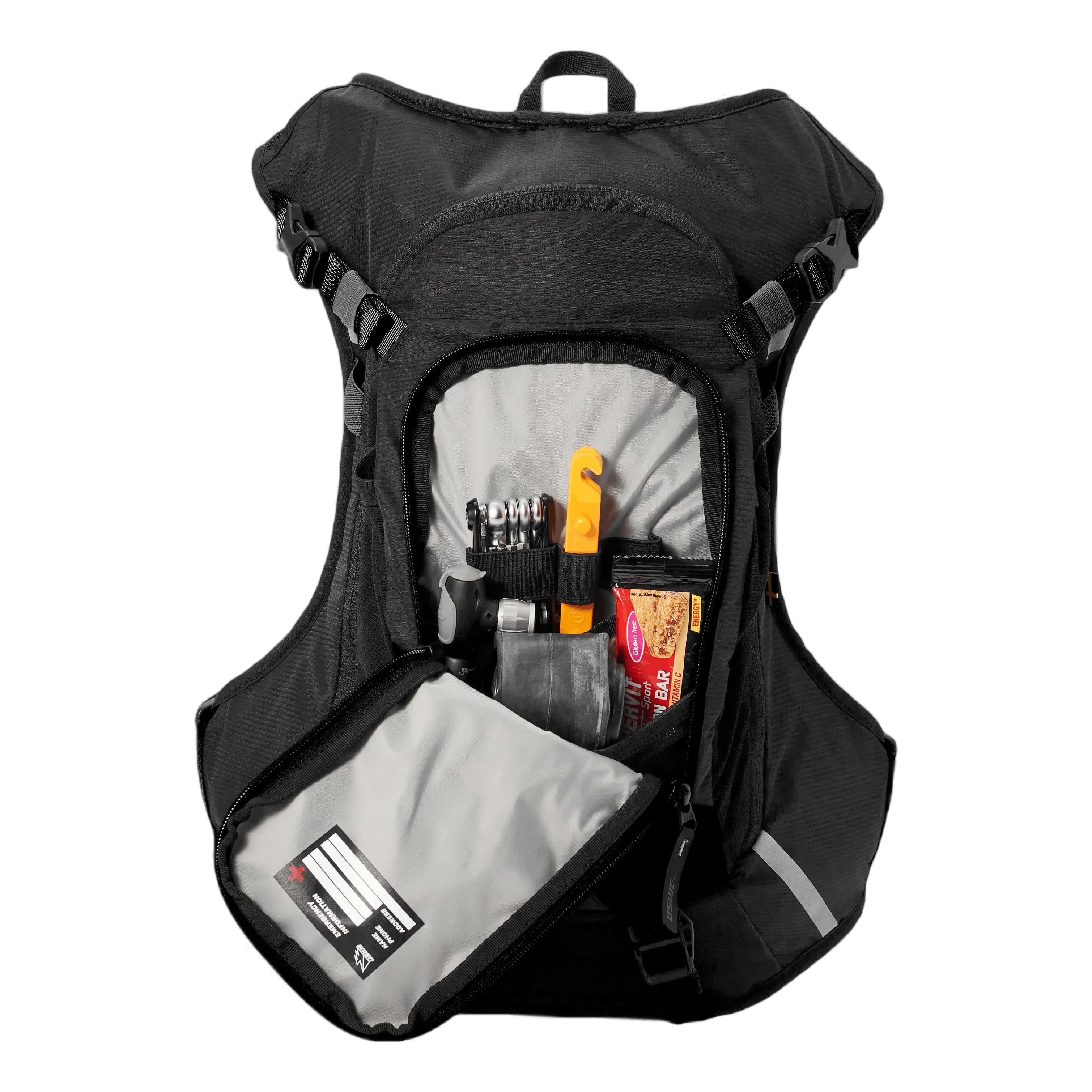 Uswe Mtb Hydro 12l Hydration Pack Carbon Black