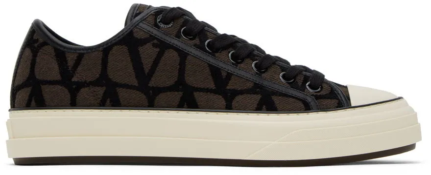 Valentino Garavani Brown Iconographe Totaloop