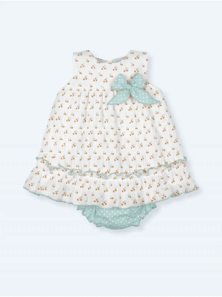 Vestido con ranita Mac Ilusión para niña muy fresquito