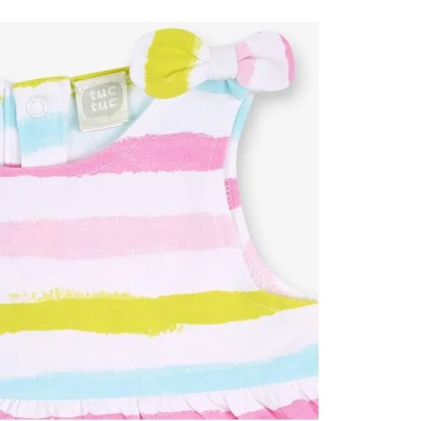 Vestido punto bebé con braguita TUC TUC Turtles
