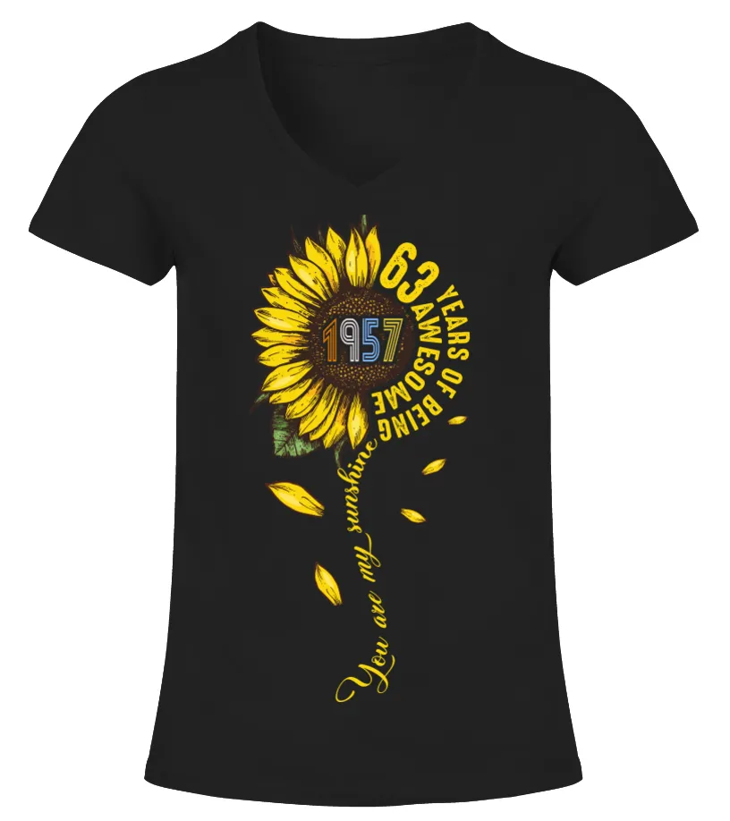 You are my sunshine 63 Camiseta cuello pico Mujer