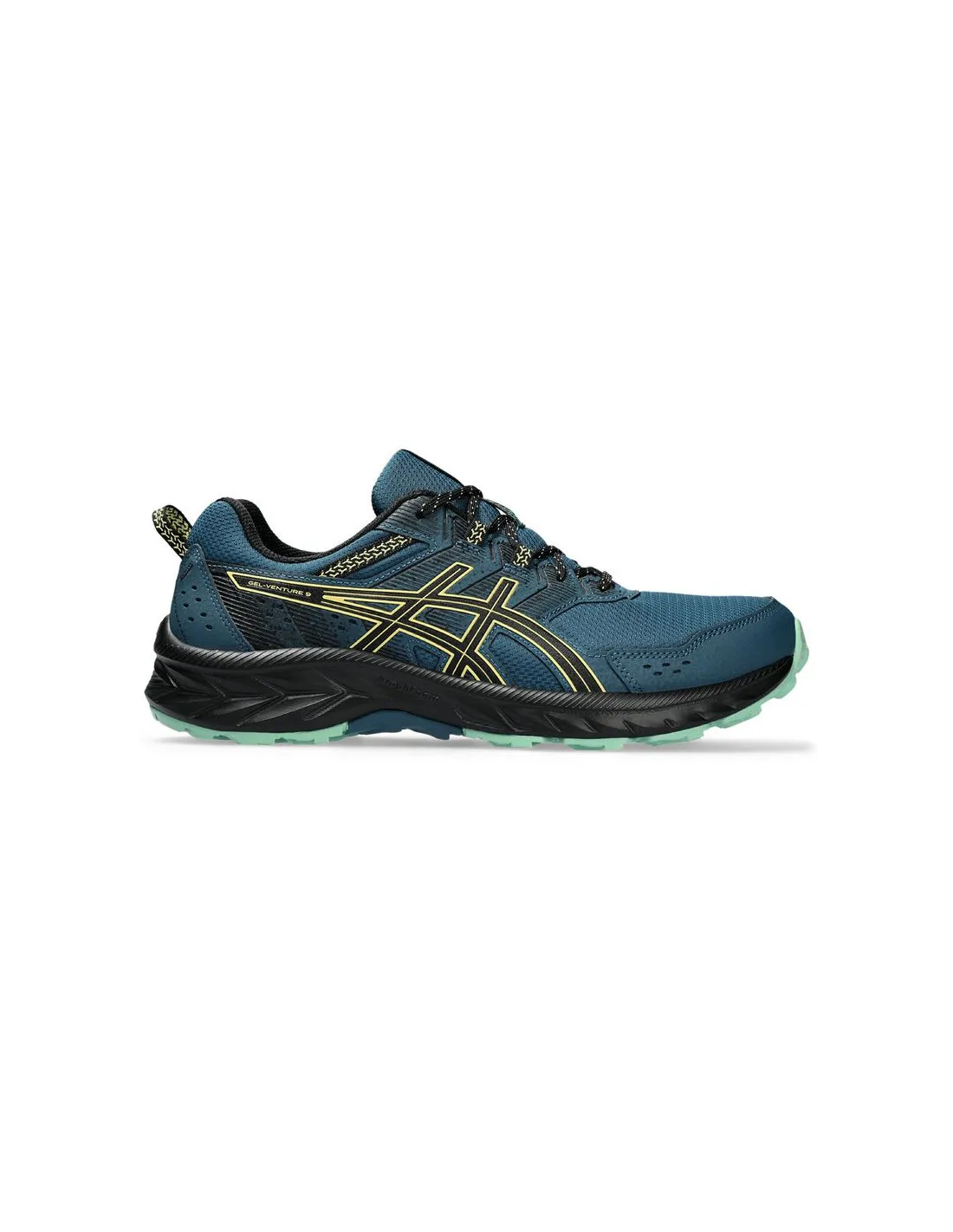 ZAPATILLAS DE RUNNING ASICS GELVENTURE 9 HOMBRE MAGNETIC AZUL/NEGRO