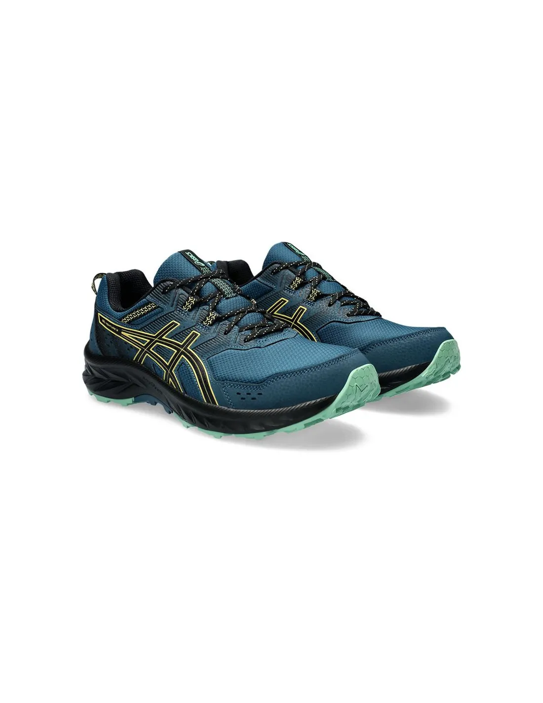 ZAPATILLAS DE RUNNING ASICS GELVENTURE 9 HOMBRE MAGNETIC AZUL/NEGRO