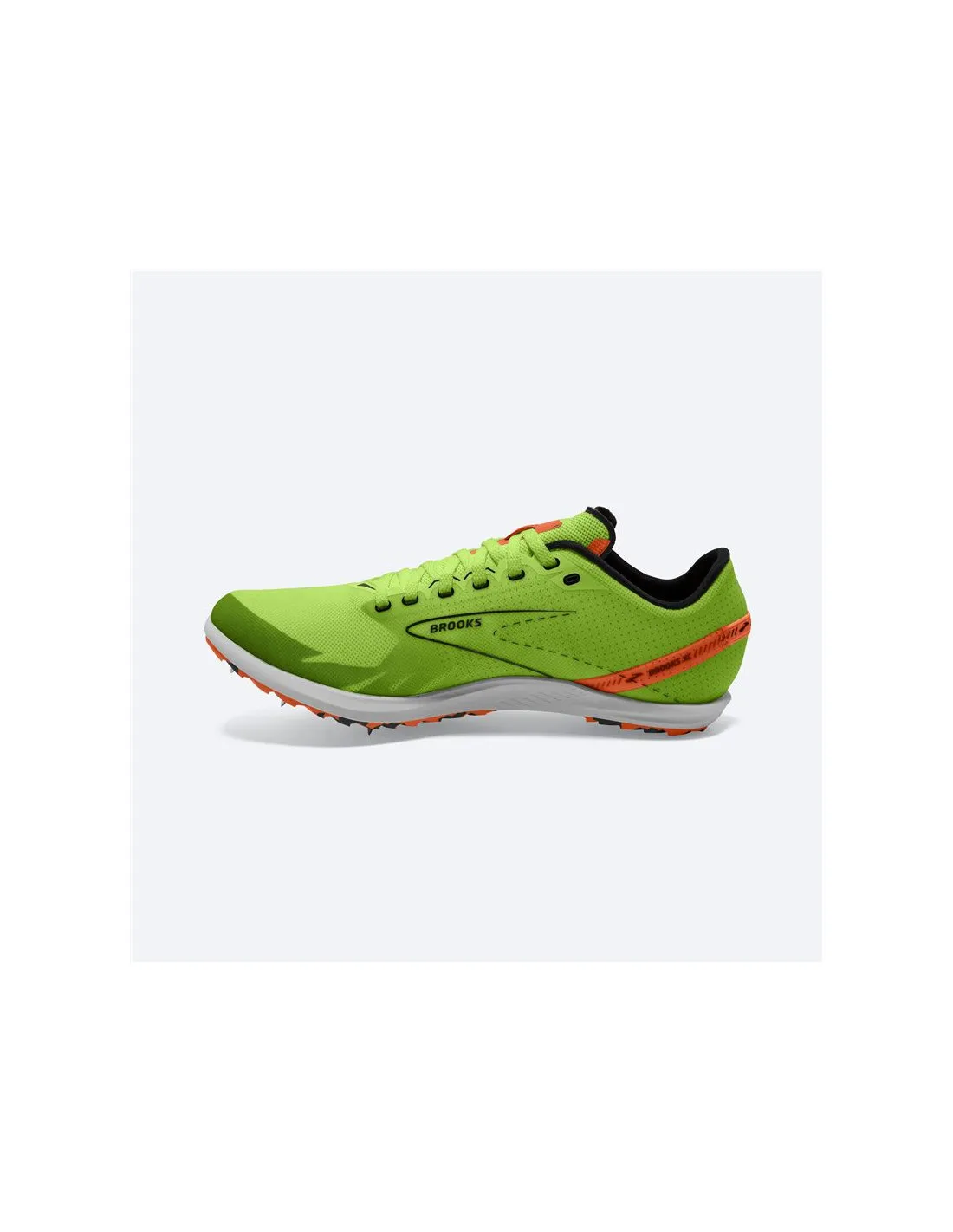 Zapatillas de Running Brooks Draft XC Green/Red Orange/White