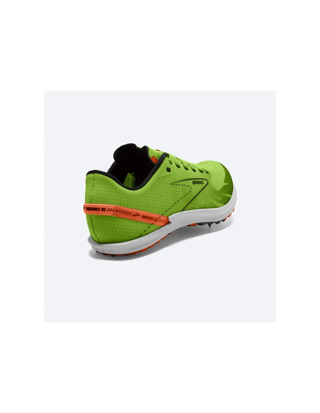 Zapatillas de Running Brooks Draft XC Green/Red Orange/White