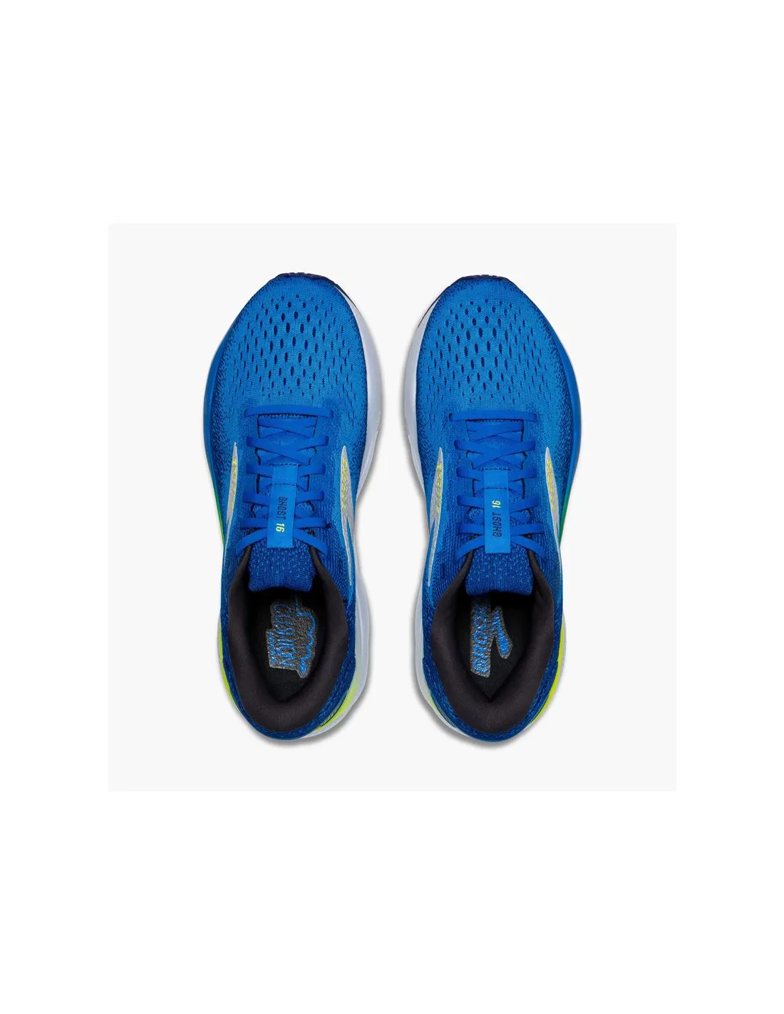 Zapatillas de Running Brooks Ghost 16 Electric Azul/Amarillo Hombre