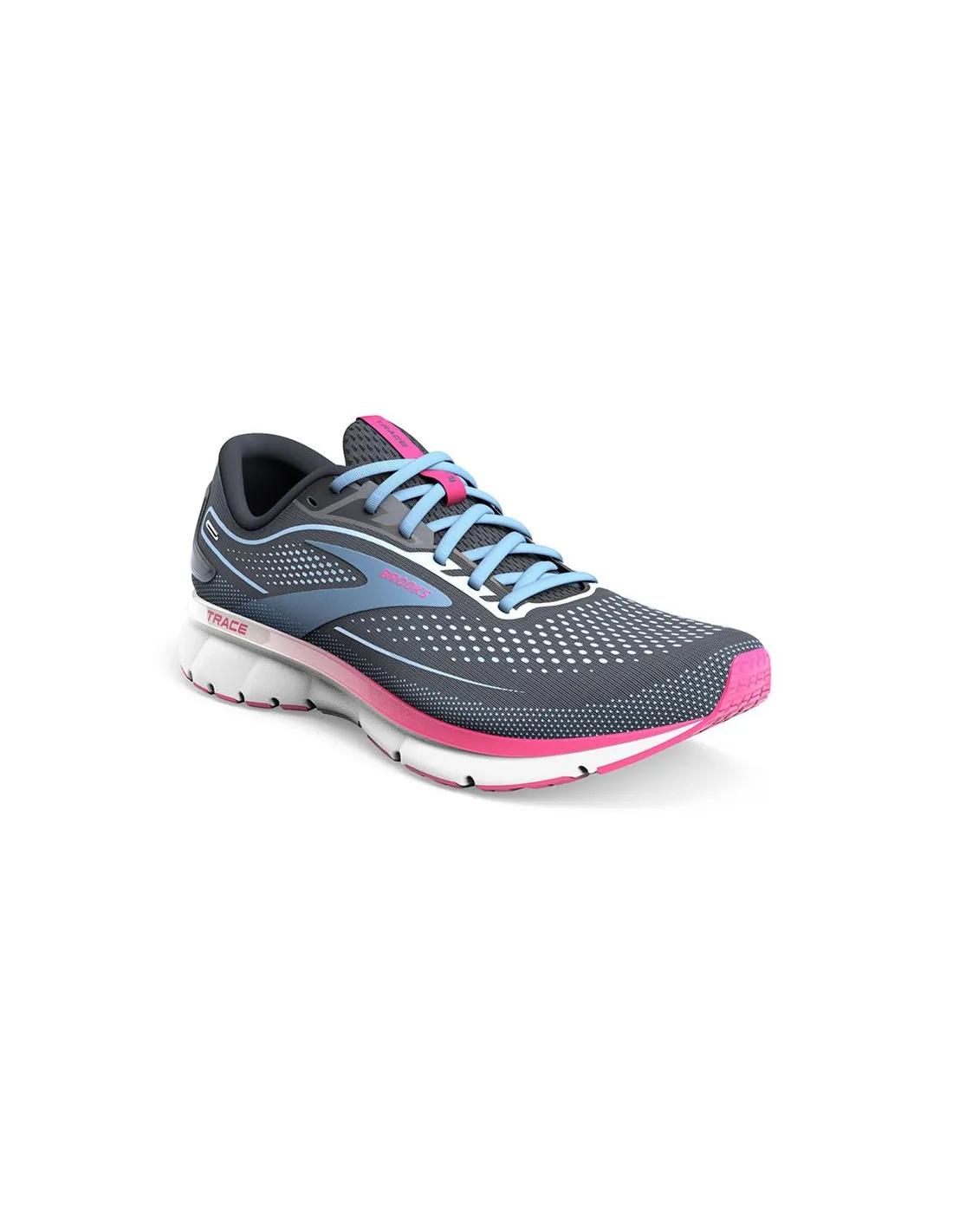 Zapatillas de Running Brooks Trace 2 Ebony/Lilac Rose Mujer