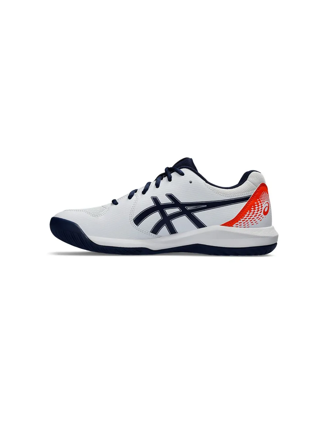 ZAPATILLAS DE TENIS ASICS GELDEDICATE 8 HOMBRE BLANCO/AZUL