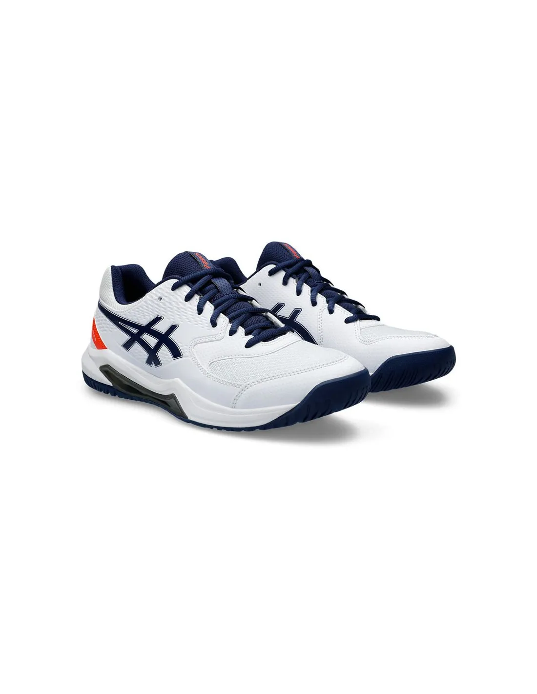 ZAPATILLAS DE TENIS ASICS GELDEDICATE 8 HOMBRE BLANCO/AZUL