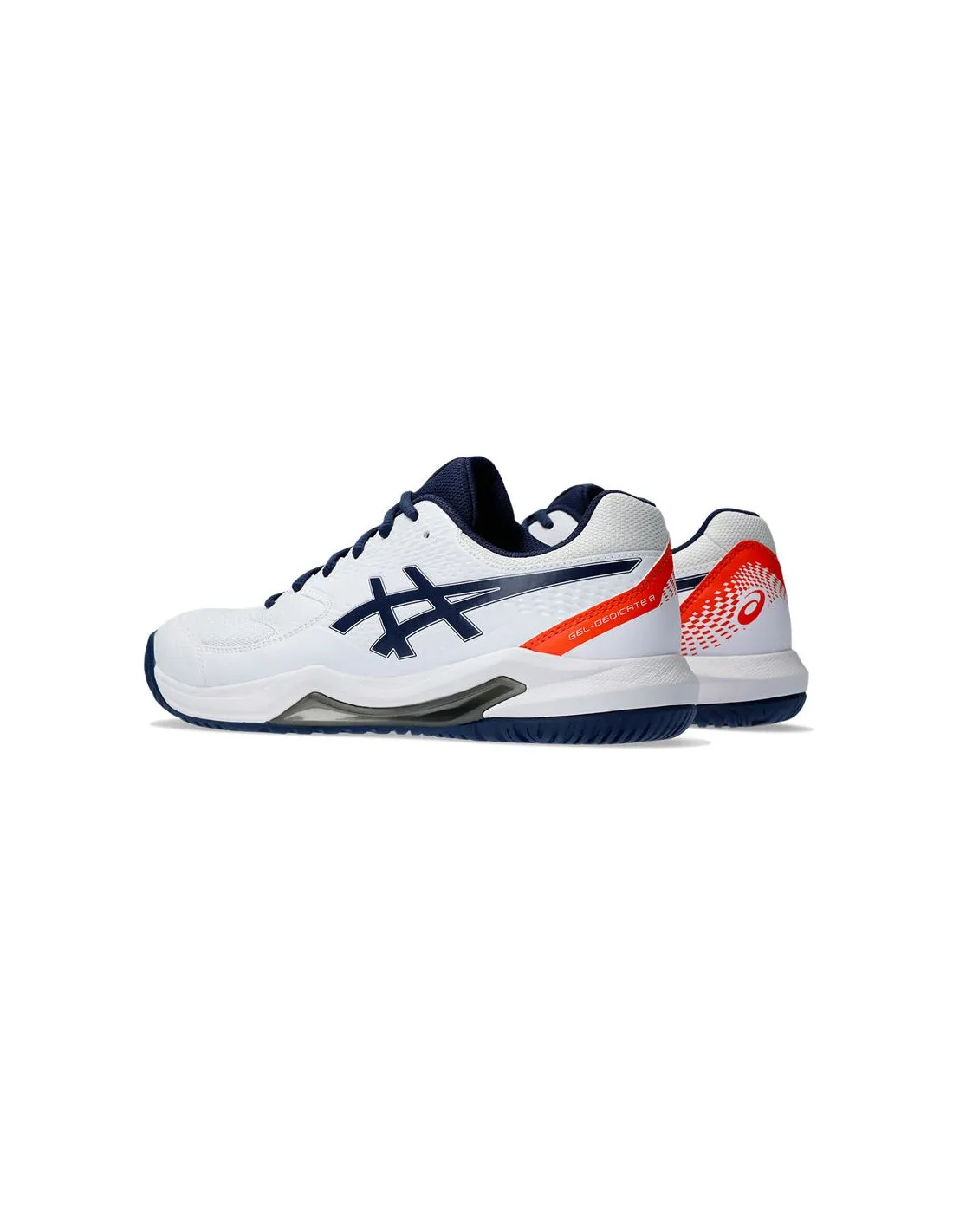 ZAPATILLAS DE TENIS ASICS GELDEDICATE 8 HOMBRE BLANCO/AZUL