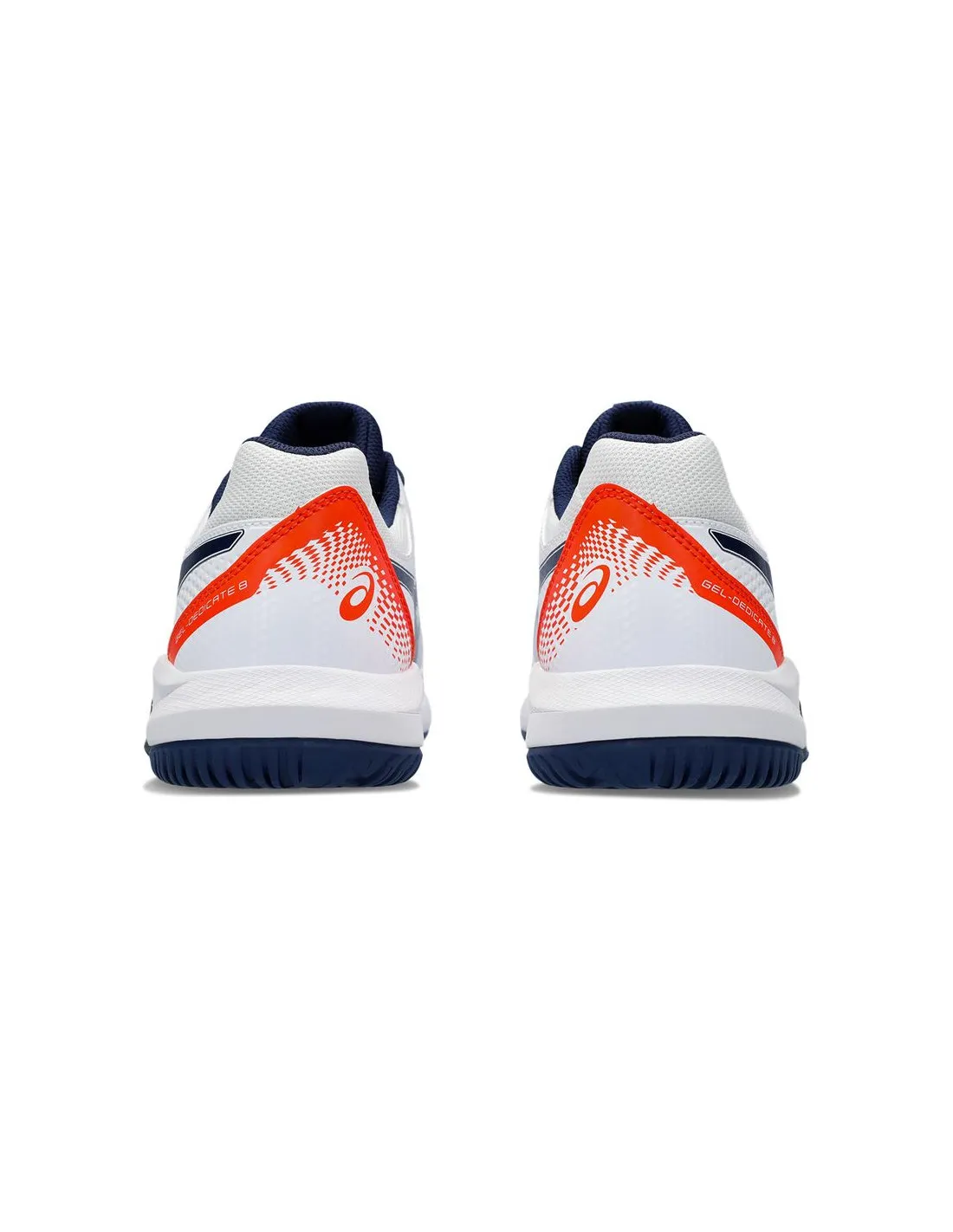ZAPATILLAS DE TENIS ASICS GELDEDICATE 8 HOMBRE BLANCO/AZUL