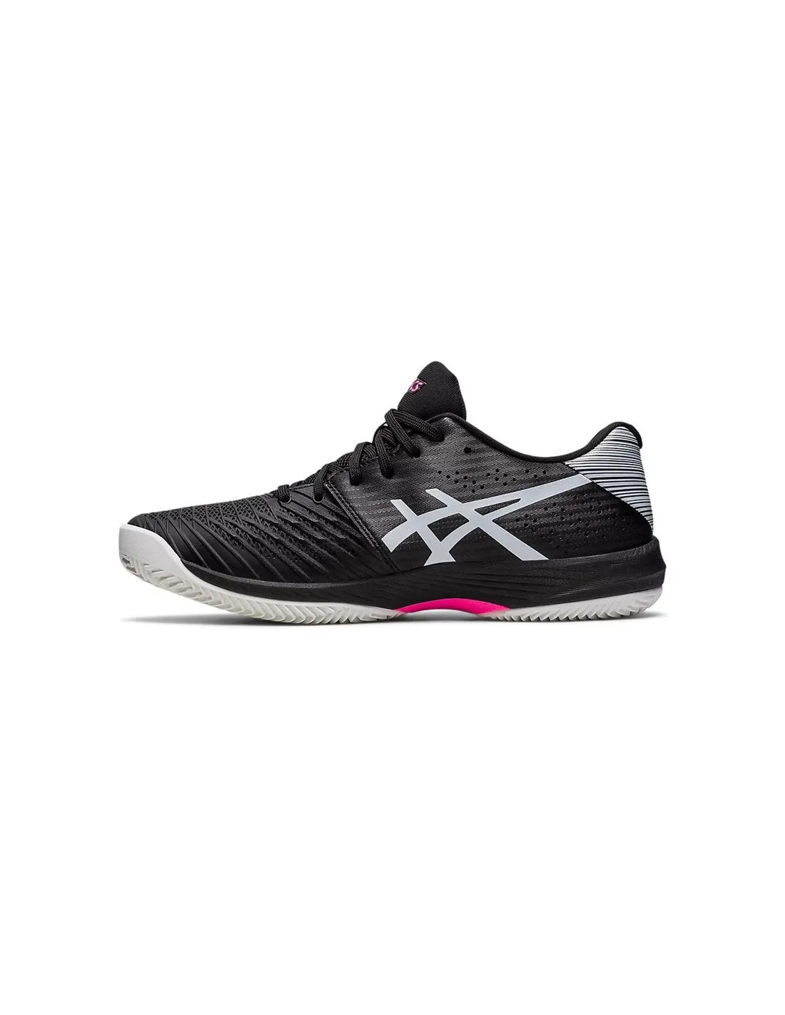 Zapatillas de Tenis ASICS Solution Swift FF Clay Negro Hombre