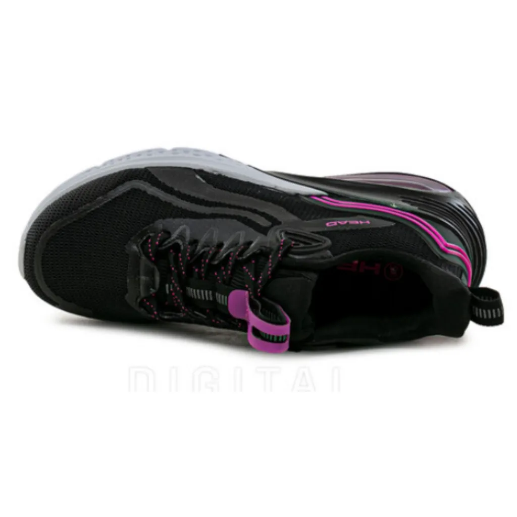 ZAPATILLAS MUJER HEAD NEGRO/FUCSIA  SHANGHAI HEAD