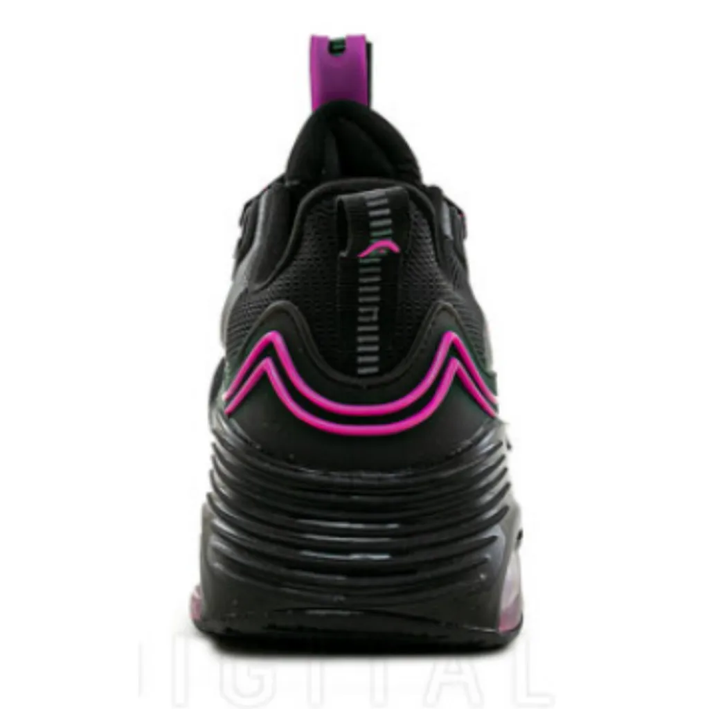 ZAPATILLAS MUJER HEAD NEGRO/FUCSIA  SHANGHAI HEAD