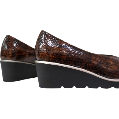 Zapato mujer cuña D’chicas 3706marron