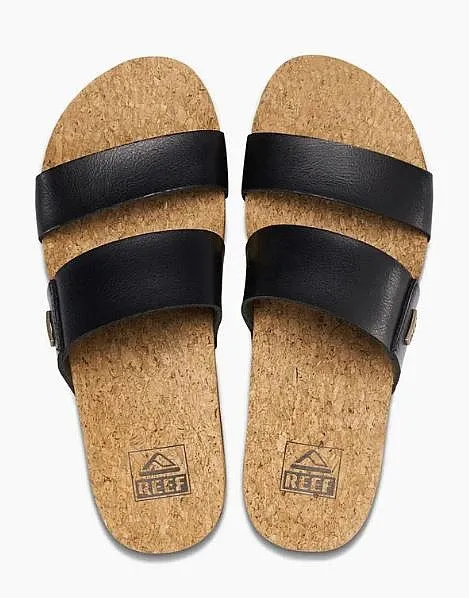 ZAPATOS REEF CUSHION VISTA HIGHER  BLACK  WOMEN´S