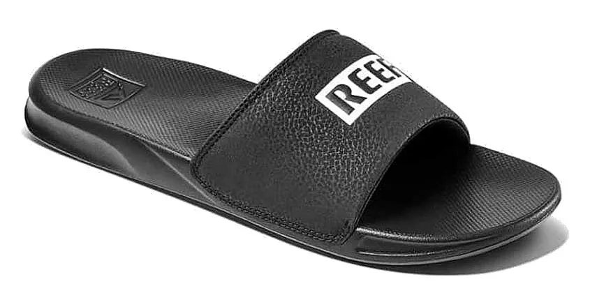 ZAPATOS REEF ONE SLIDE  BLACK/WHITE  MEN´S
