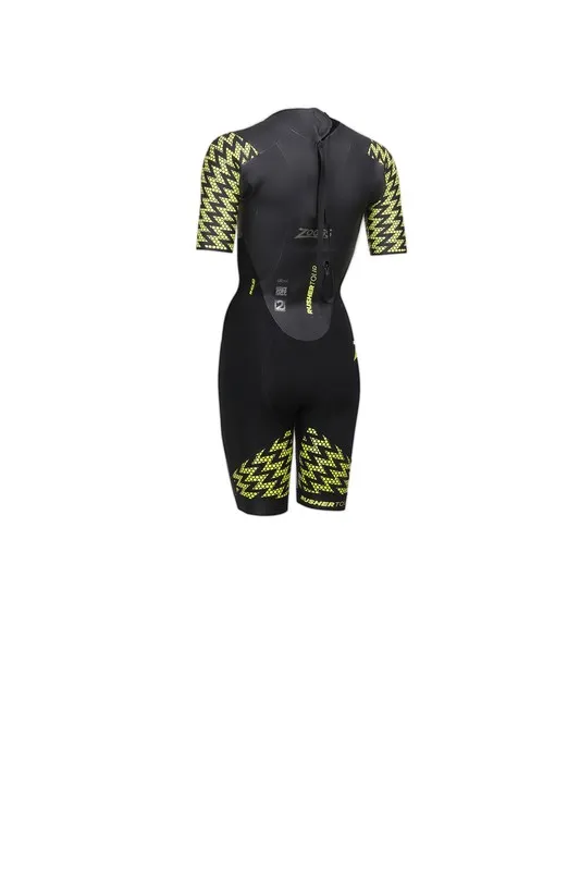 Zoggs RUSHER tour SHORTY Woman Black/Yellow