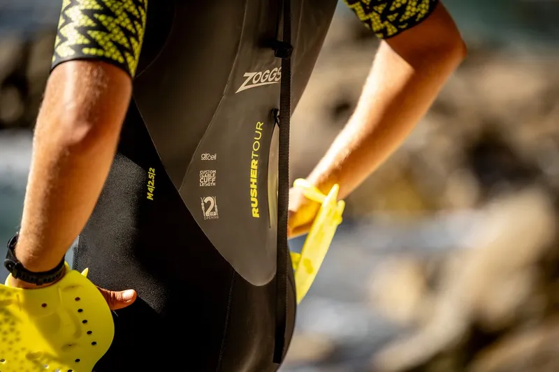 Zoggs RUSHER tour SHORTY Woman Black/Yellow